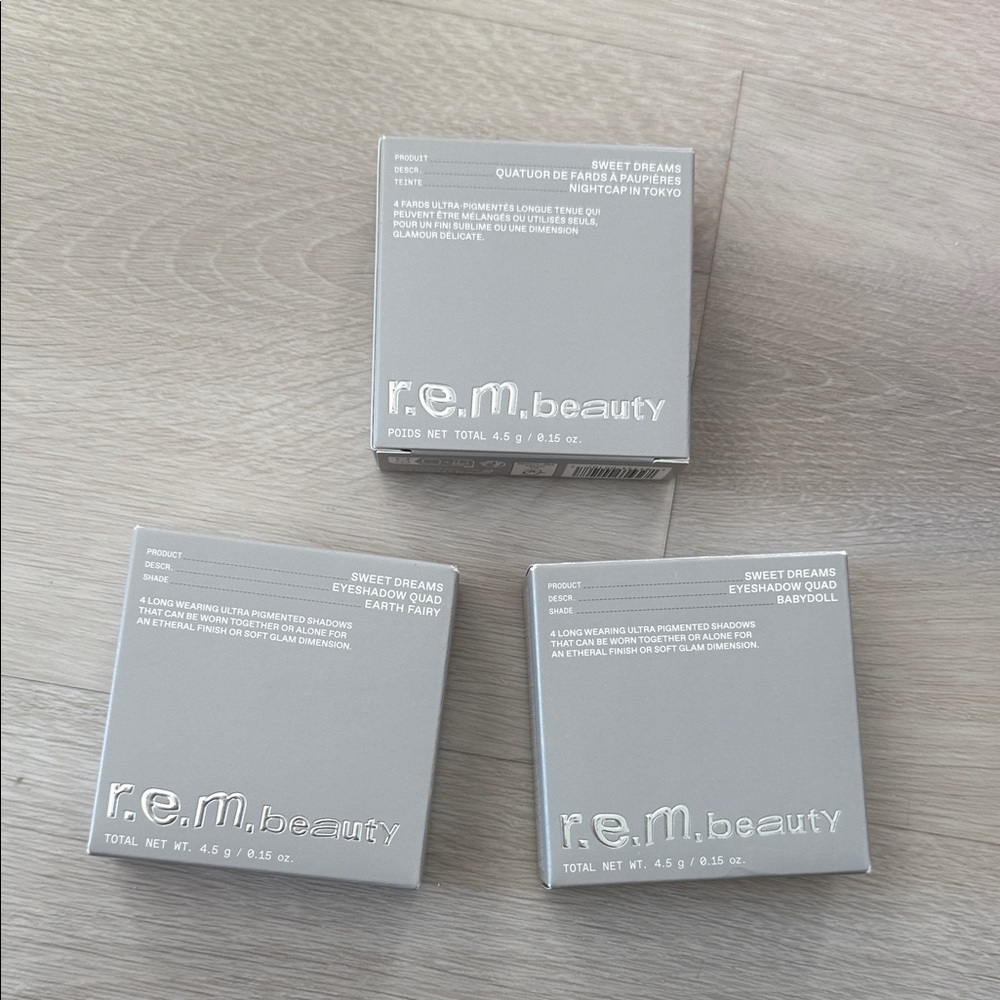 r.e.m. beauty Sweet Dreams Eyeshadow Quad Trio